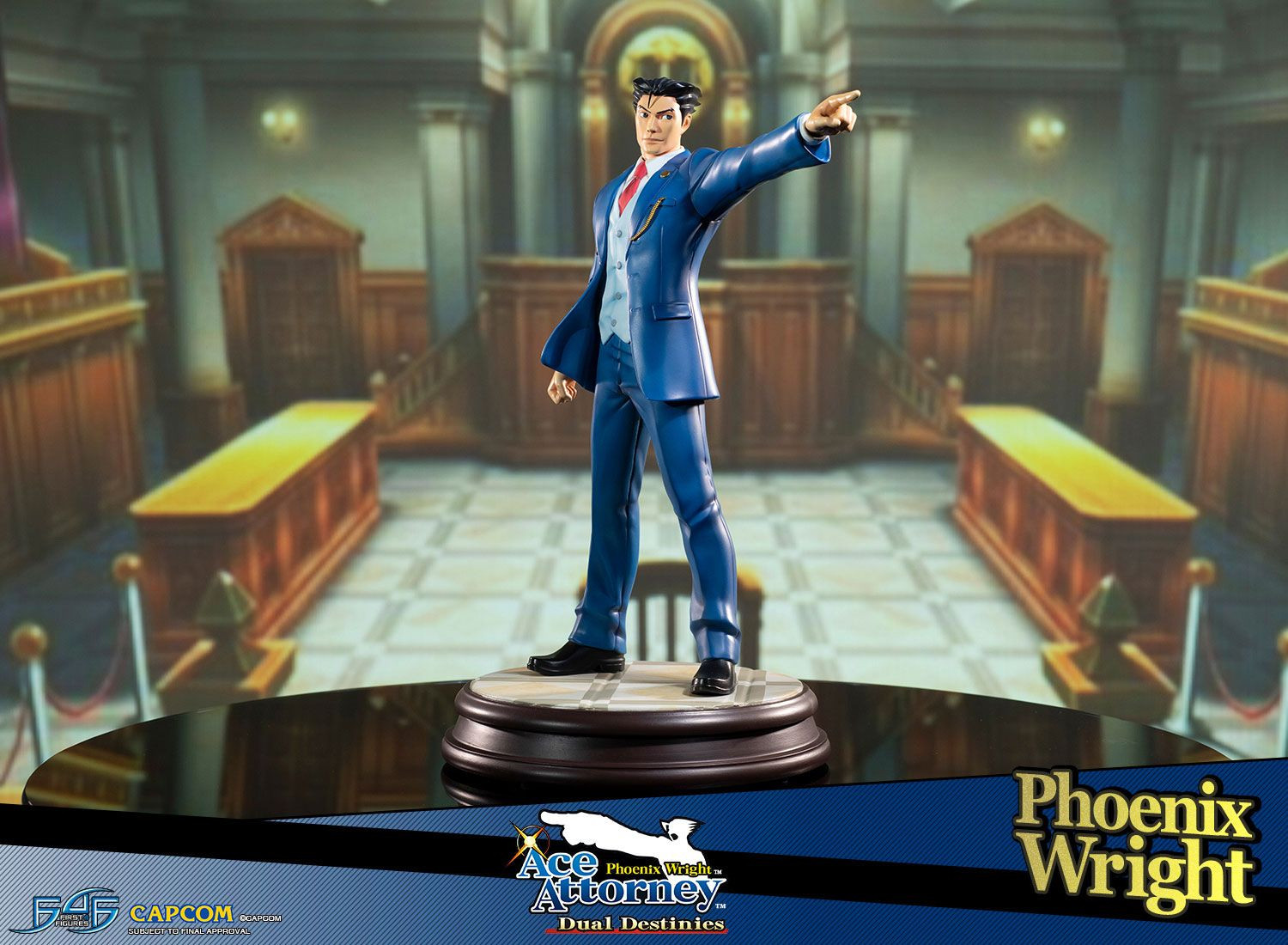 Ace Attorney Dual Destinies Phoenix Wright Statue