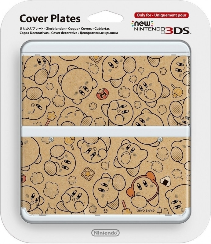 Image of Cover Plate NEW Nintendo 3DS - Kirby