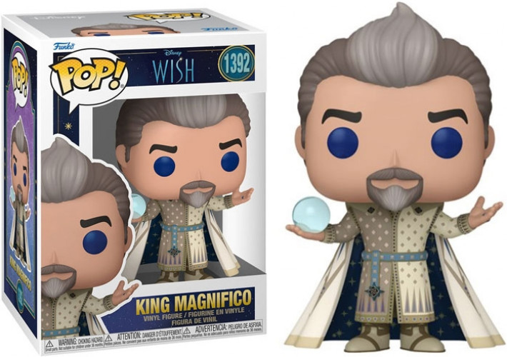 Disney Wish Funko Pop Vinyl: King Magnifico afbeelding
