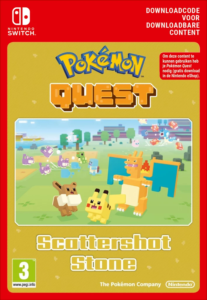 Pokemon Quest Scattershot Stone (Download Code)