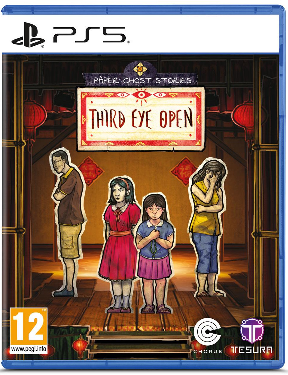 Tesura Paper Ghost Stories Third Eye Open