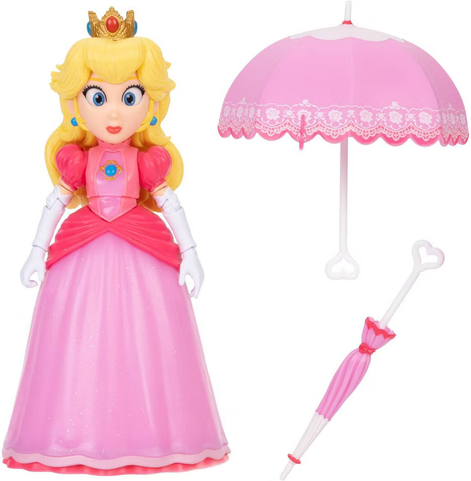 The Super Mario Galaxy Movie Action Figures - Peach