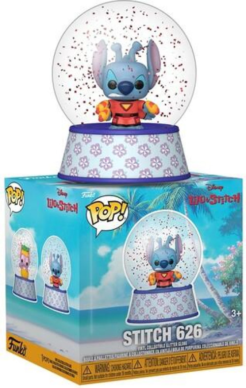 Funko Disney Lilo & Stitch  Mini Vinyl Snow Globes Figure - Stitch 626