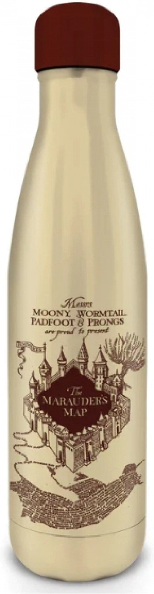 Harry Potter - Marauder's Map Metal Drinking Bottle afbeelding