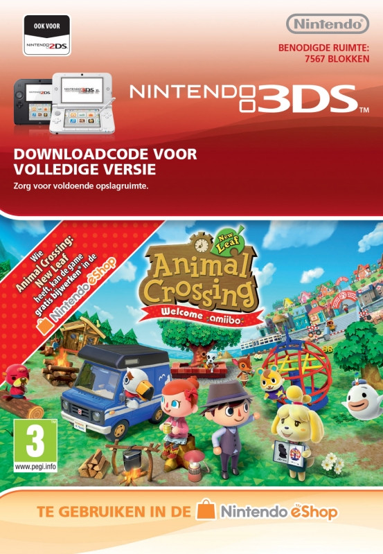 Animal Crossing New Leaf Welcome amiibo