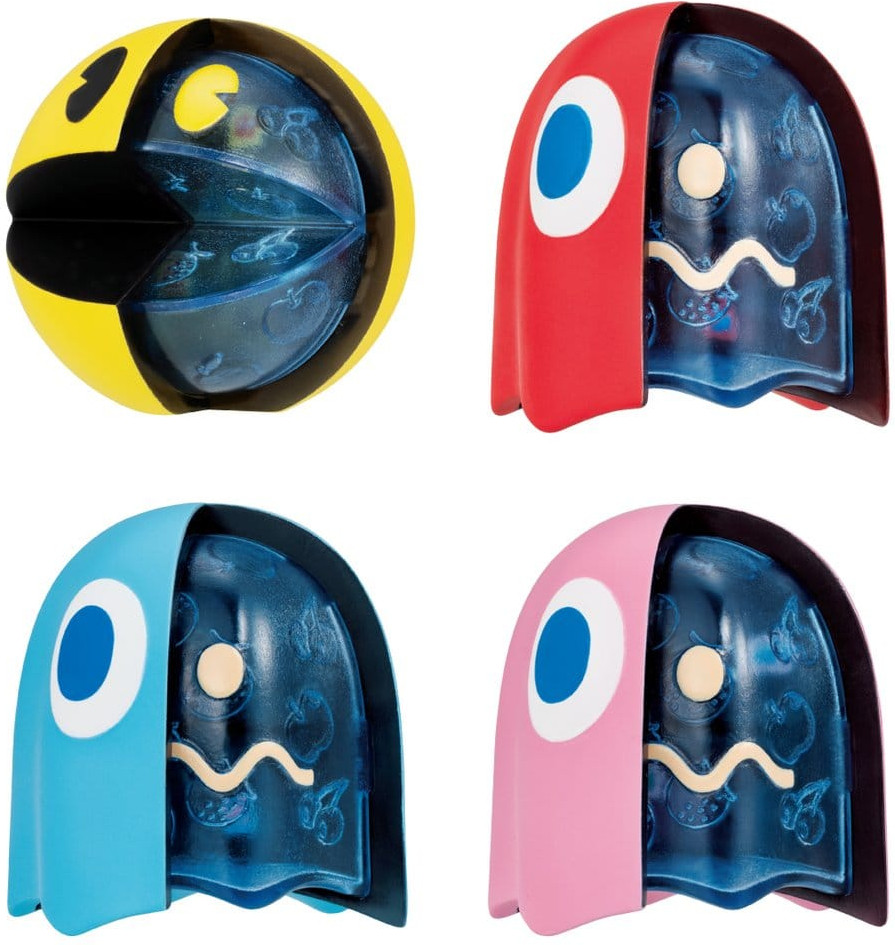 Megahouse Pac-Man Mini Figures - Inside Fantasy Blind Box (Complete Set 4 Figuren)