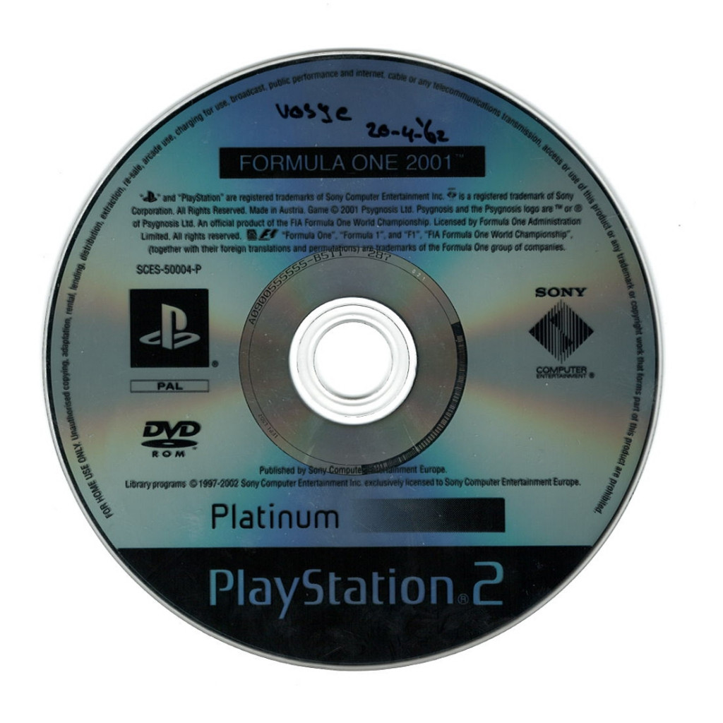 Formula One 2001 (platinum) (losse disc)