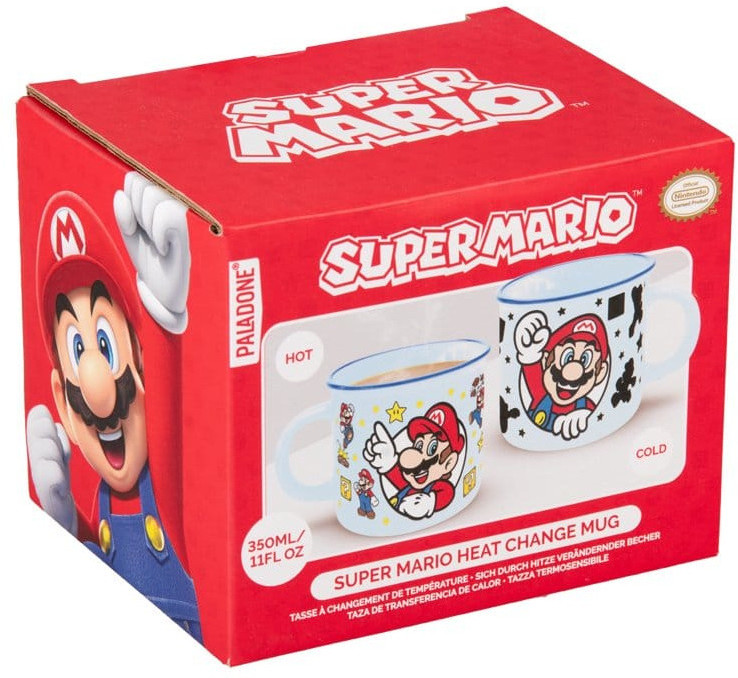 Super Mario - Heat Change Mok (White)