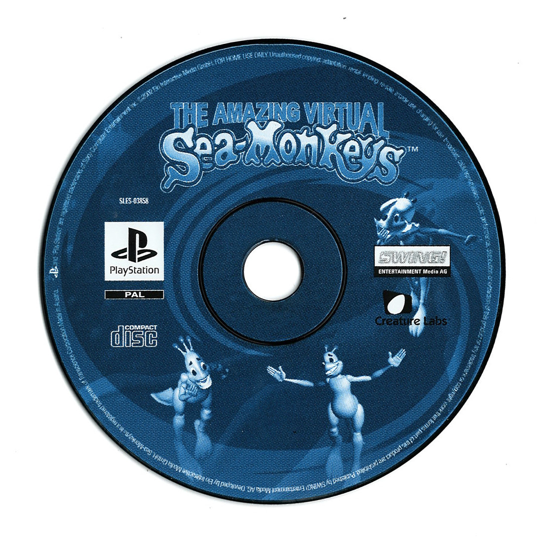 The Amazing Virtual Sea Monkeys (losse disc)