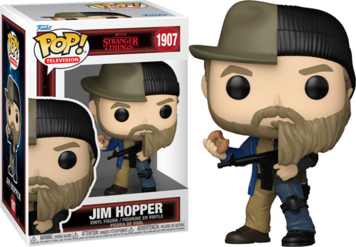 Stranger Things Funko Pop Vinyl: Jim Hopper (Split)