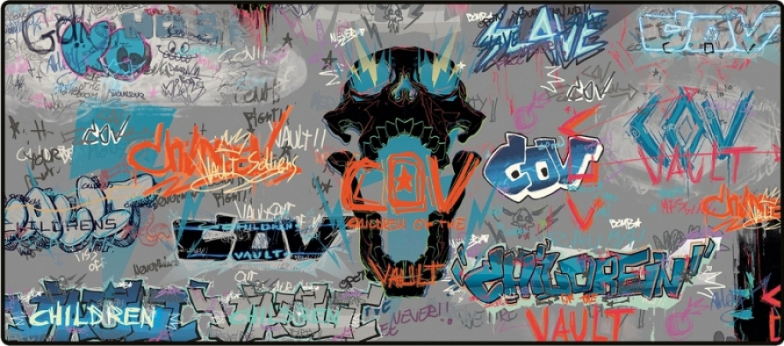Borderlands 3 Oversize Mousepad - COV Graffiti