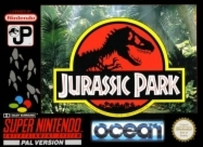 Super Nintendo Snes Jurassic Park Pal Version
