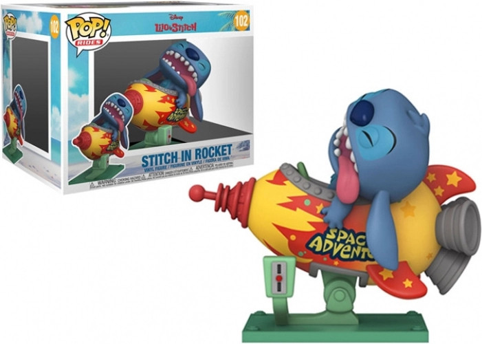 Disney Lilo & Stitch Funko Pop Vinyl Stitch in Rocket