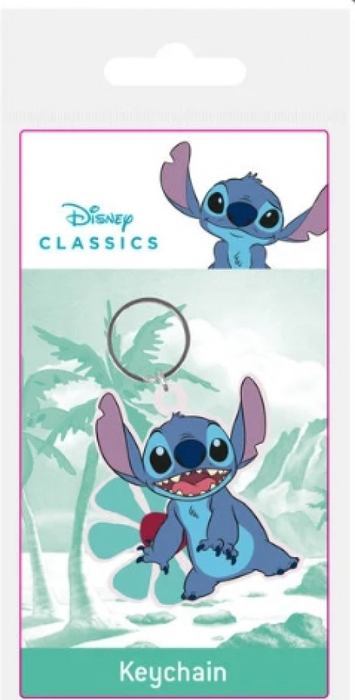 Disney Lilo & Stitch Rubber Keychain