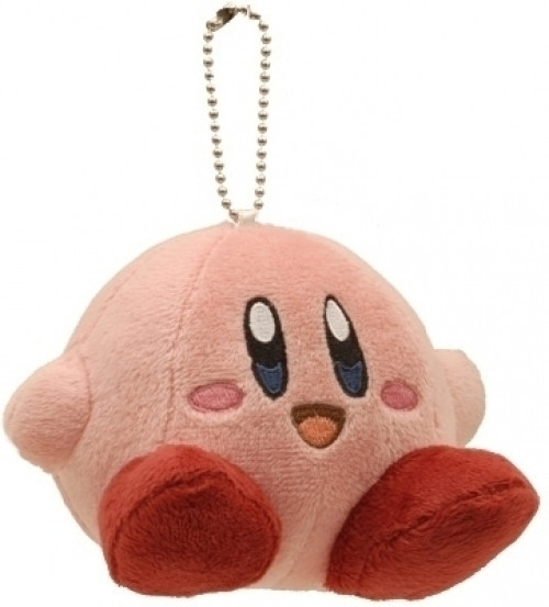 Image of Kirby Pluche Keychain - Sitting Kirby
