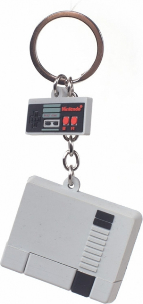 Nintendo - NES 3D Rubber Keychain