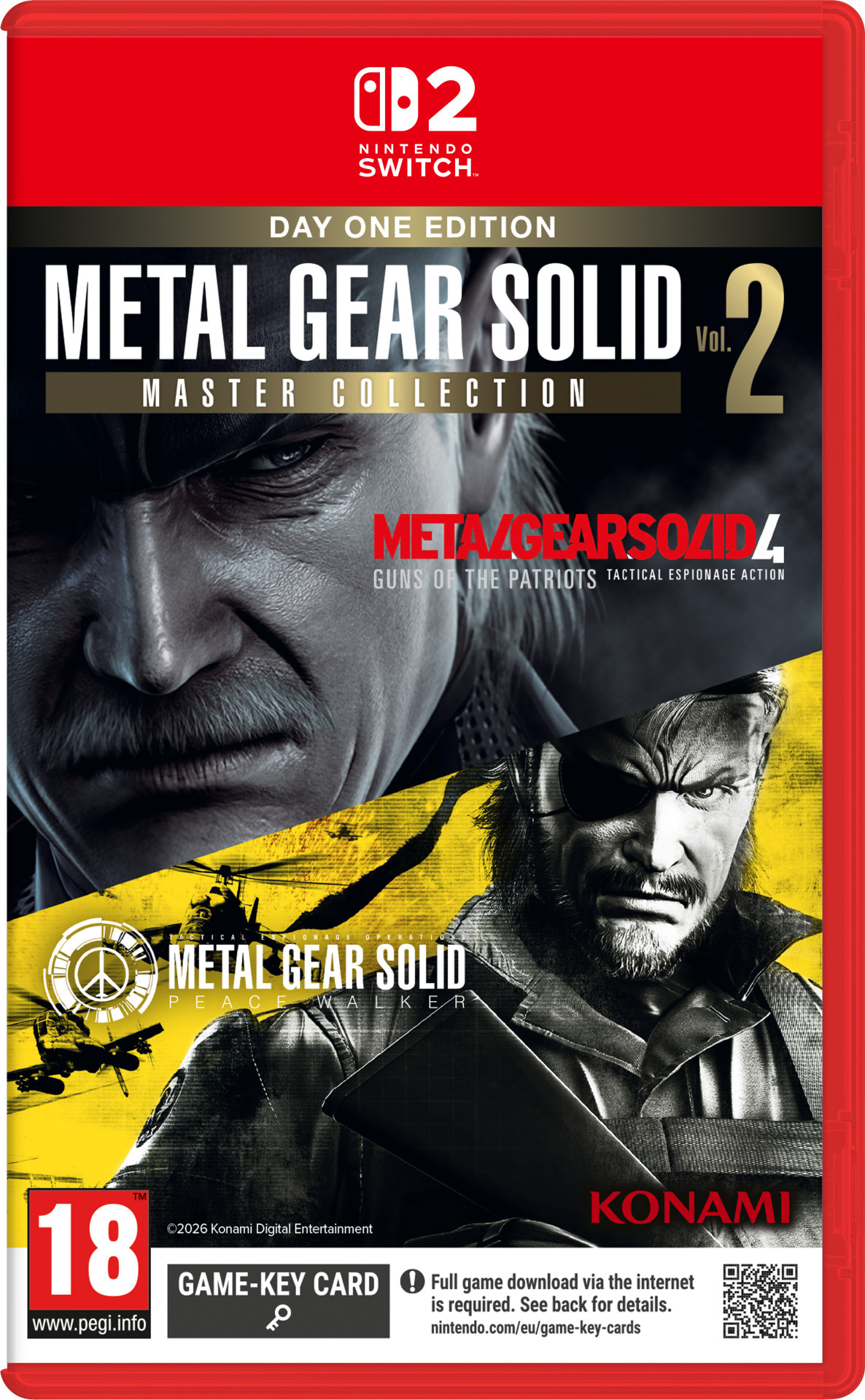 Metal Gear Solid: Master Collection Volume 2 - Day One Edition