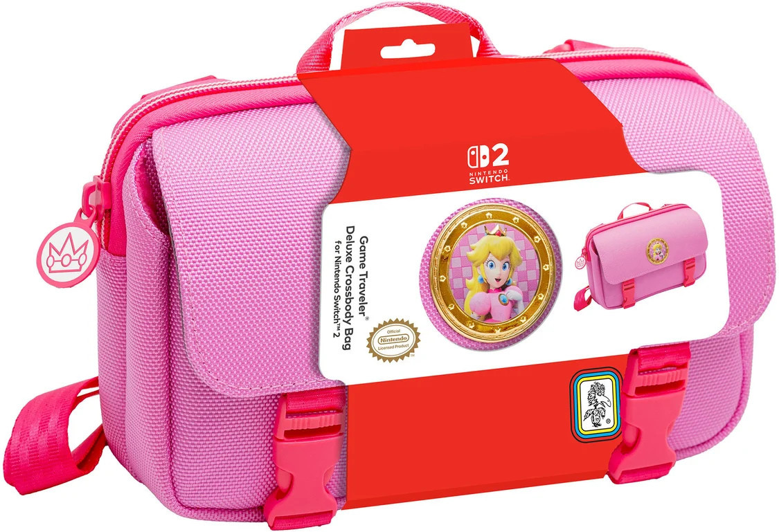 Game Traveler Deluxe Crossbody Bag - Princess Peach