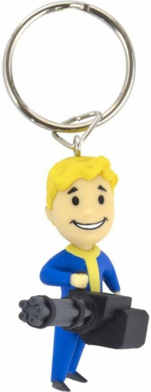 Fallout 76 - Vault Boy Big Gun 3D Keychain