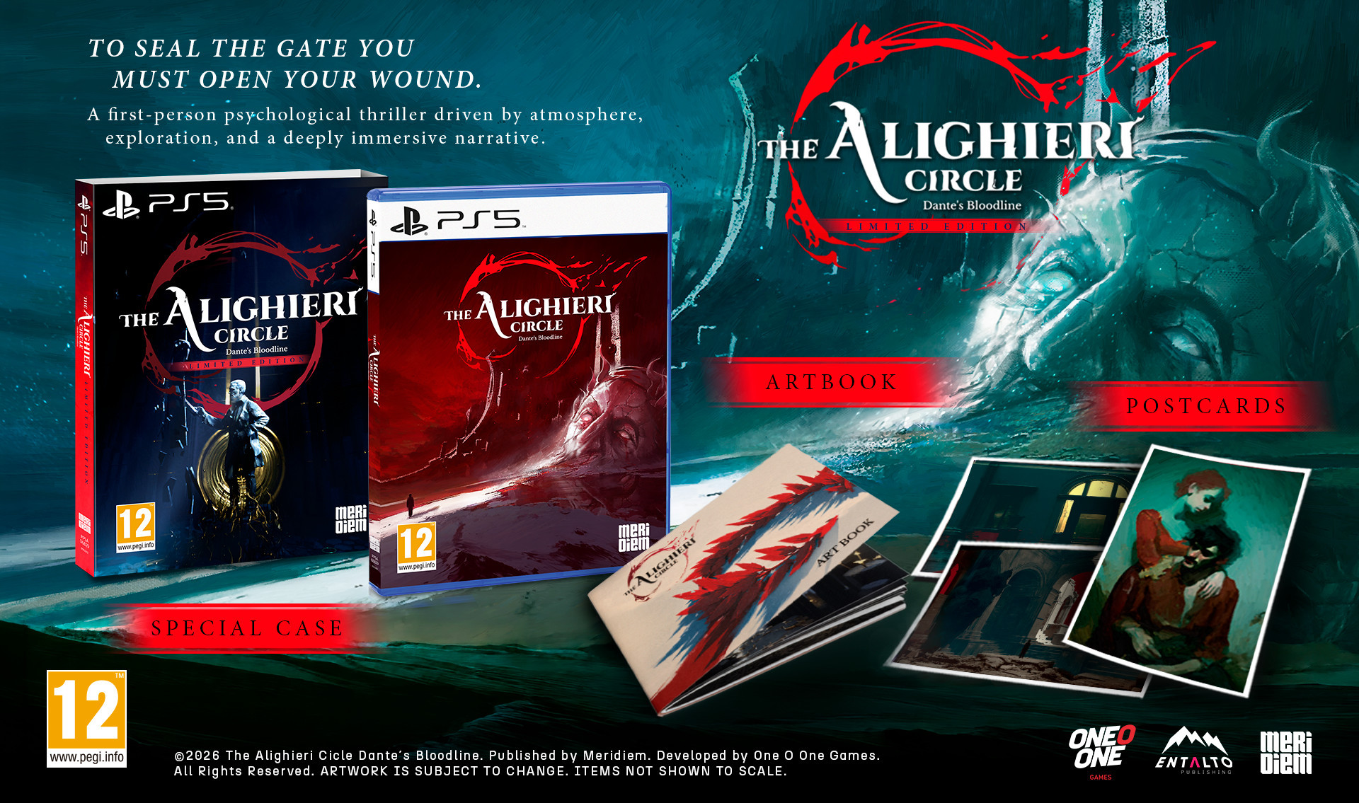Meridiem Games The Alighieri Circle: Dante's Bloodline Limited Edition