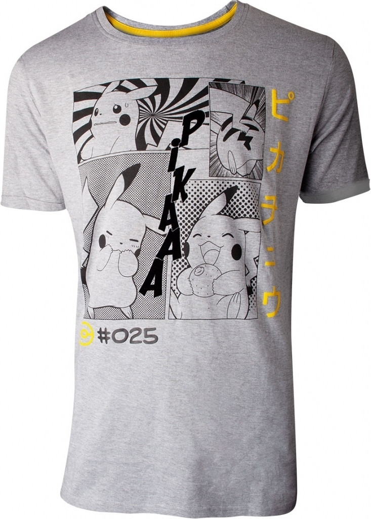 Pokémon - Manga Pikachu Profile Men's T-shirt