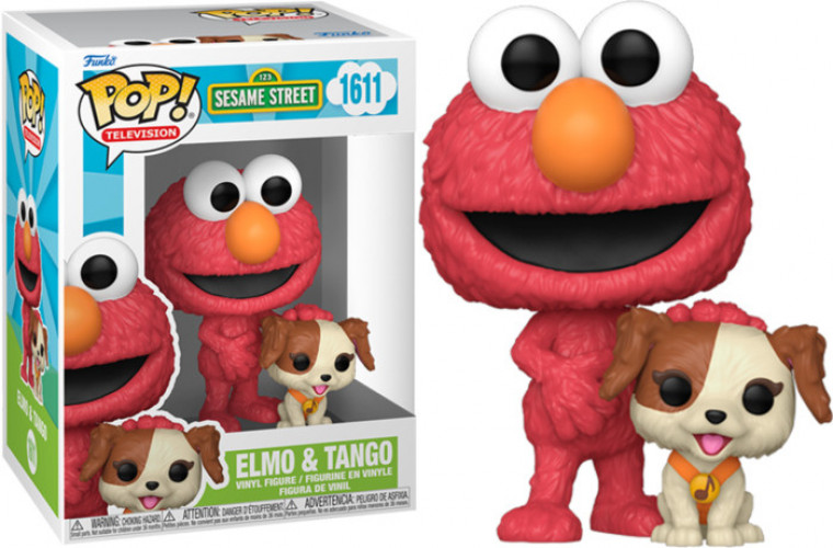 Sesame Street Elmo & Tango Vinyl Figur 1611 Funko Pop! meerkleurig