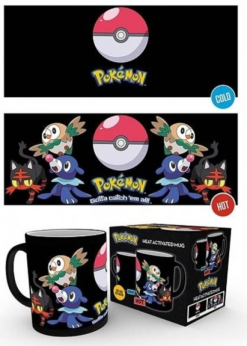 Pokemon Heat Change Mok - Sun & Moon Starters afbeelding