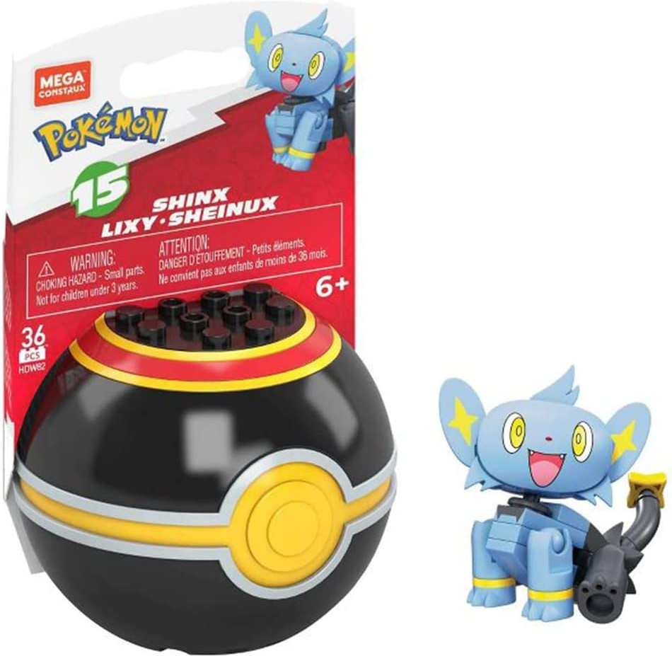Mega Construx Pokemon - Shinx in Luxury Ball