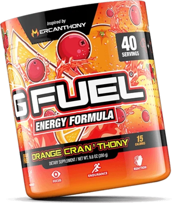 GFuel Energy Formula - Orange Cran'thony Tub