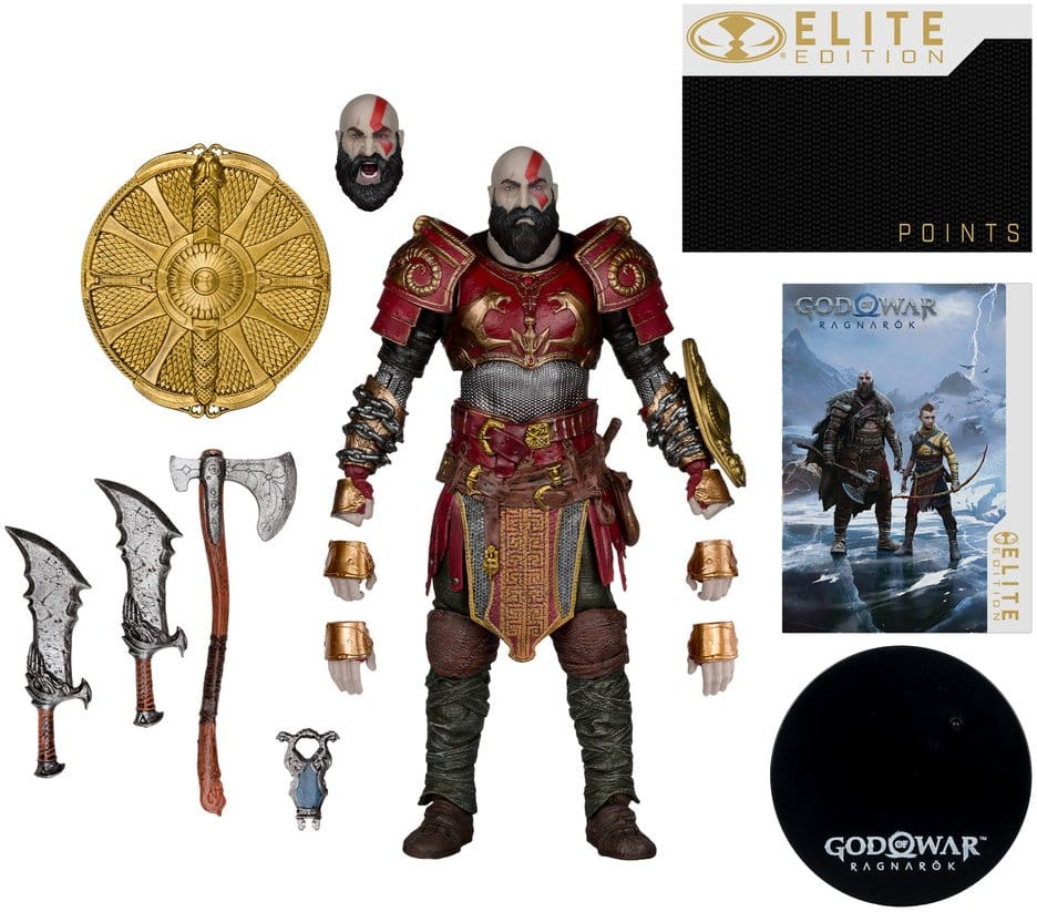 God of War Ragnarok Elite Edition Action Figure - Kratos