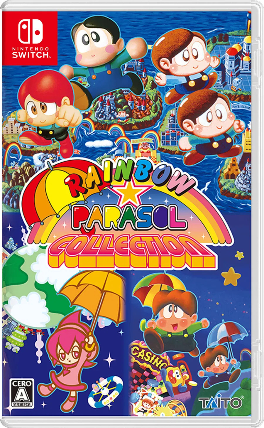 Taito Rainbow Parasol Collection