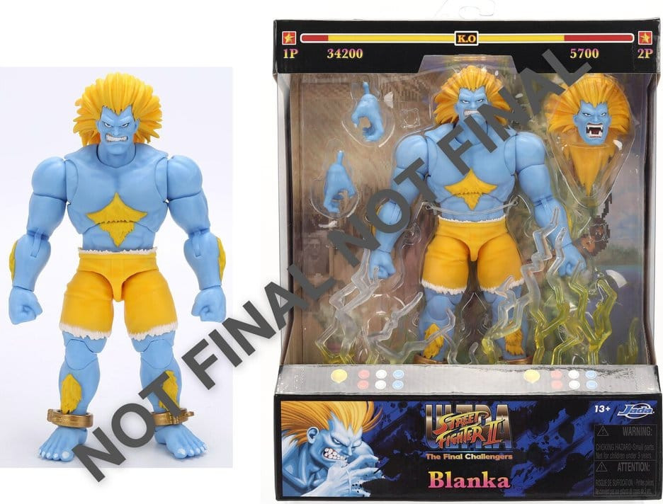 Ultra Street Fighter II: The Final Challengers Action Figure - Blanka (P2)