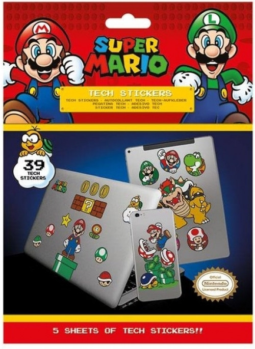 Super Mario - Tech Stickers