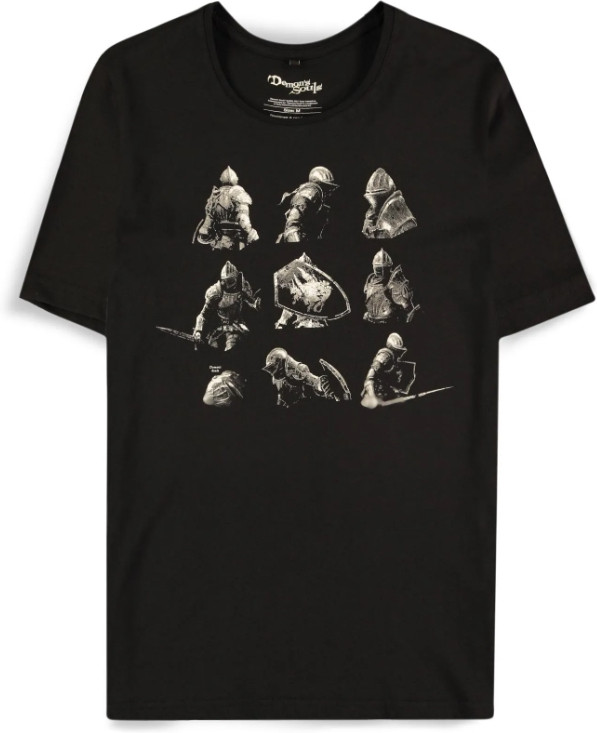 Demon's Souls - Knight Poses Men's Short Sleeved T-shirt