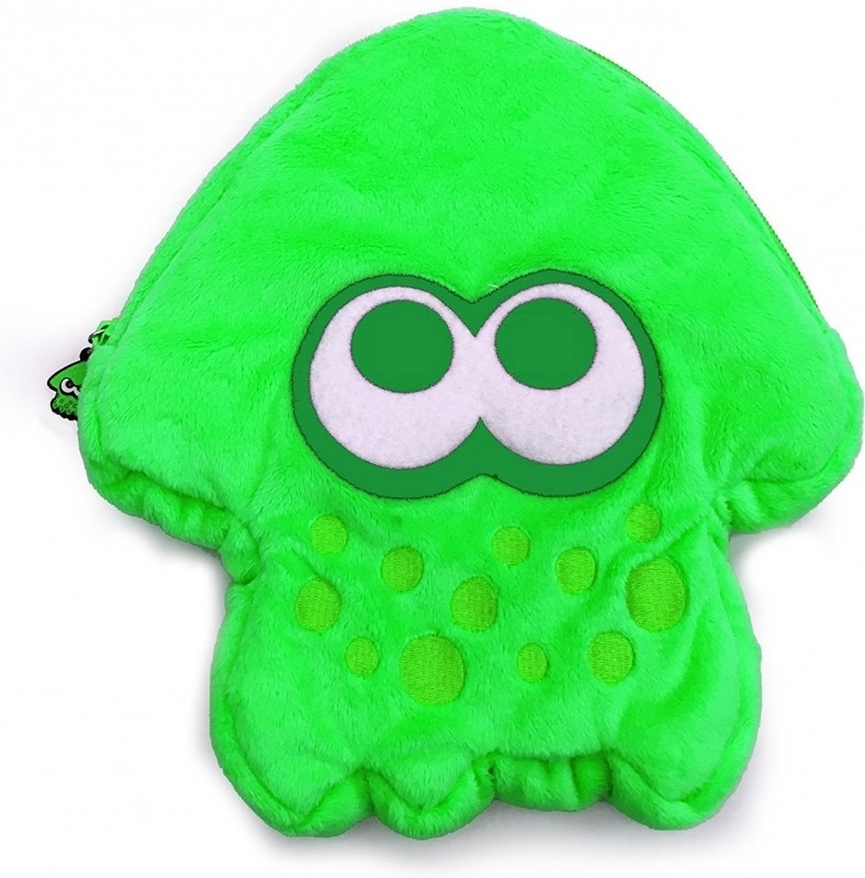 Hori Splatoon 2 Pluche Pouch (Green)