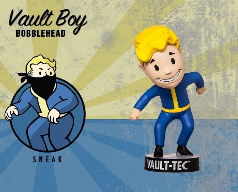 Image of Fallout 4: Vault Boy Bobblehead - Sneak