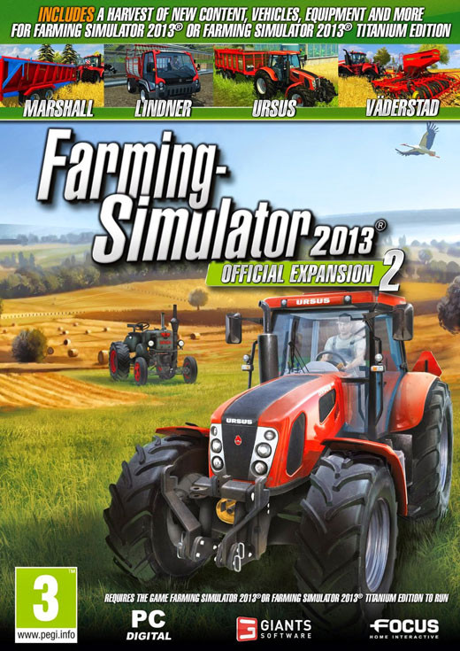 Image of Farming Simulator 2013 Official Expansion 2 (Add-On)