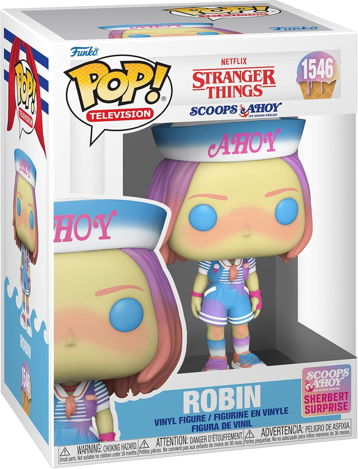 Stranger Things Funko Pop Vinyl: Robin (Scoops Ahoy) afbeelding