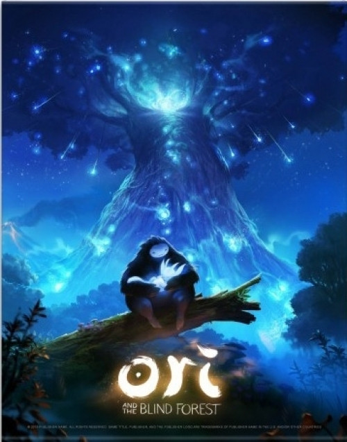 Ori and the Blind Forest Wallscroll Keyart