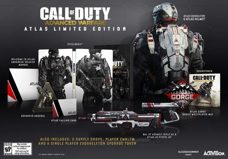 Call of Duty Advanced Warfare Atlas Limited Edition