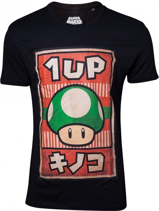 Nintendo - Propaganda Poster Inspired 1-Up Mushroom T-shirt