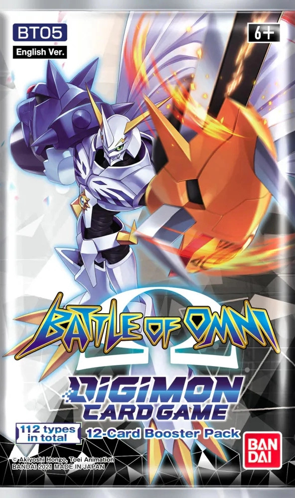 Digimon TCG Battle of Omni Booster Pack