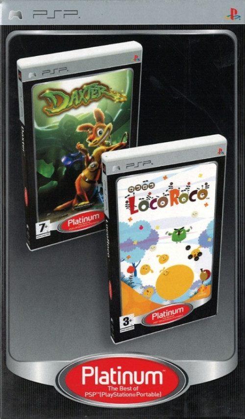 Twinpack Daxter / Loco Roco (platinum)