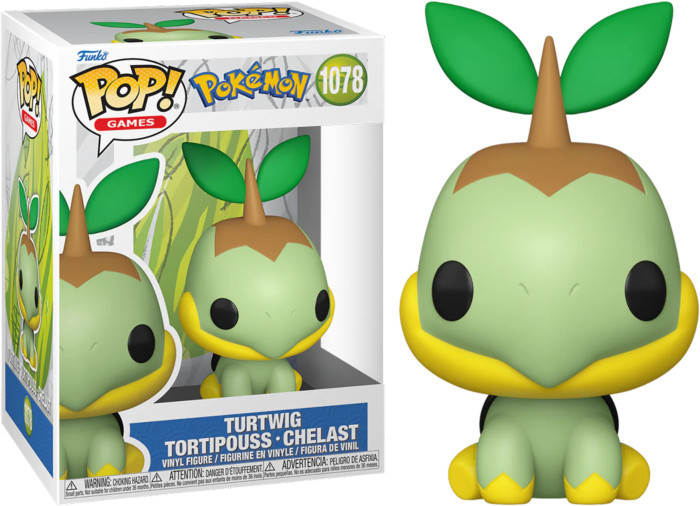 Pokemon Funko Pop Vinyl: Turtwig afbeelding