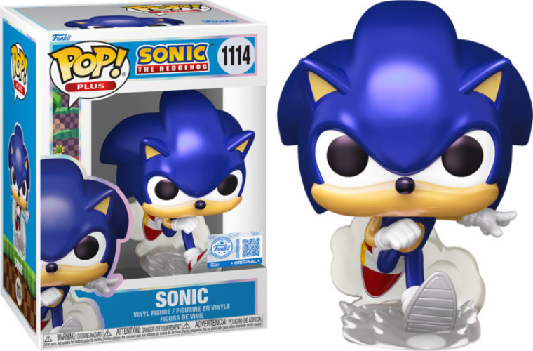 Sonic The Hedgehog Funko Pop Plus Vinyl Sonic The Hedgehog