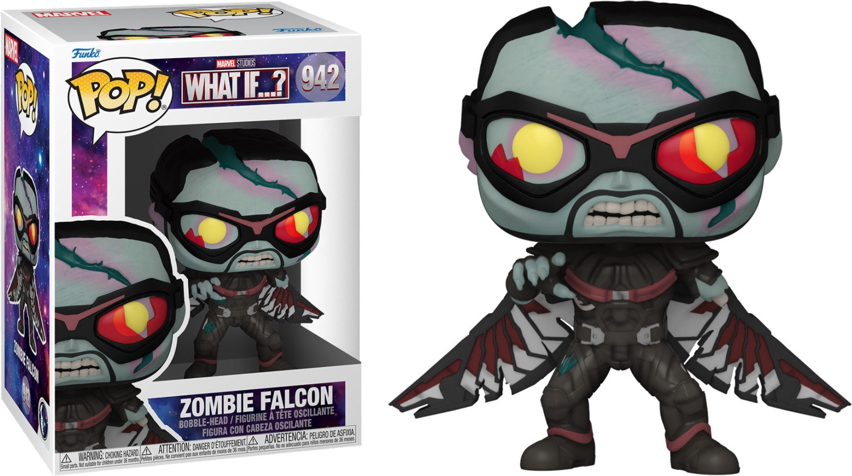 Marvel What If... Pop Vinyl Zombie Falcon (942)