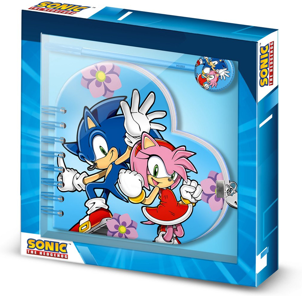 Sonic the Hedgehog Gift Box - Sonic & Amy Diary