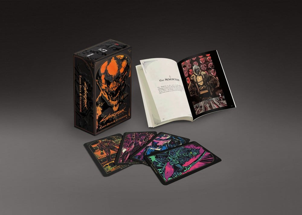 Cyberpunk 2077 Playing Cards Tarot Deck & Guidebook