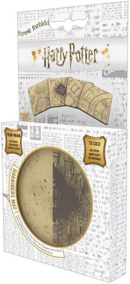 Harry Potter - Marauder's Map Cold Change Coasters