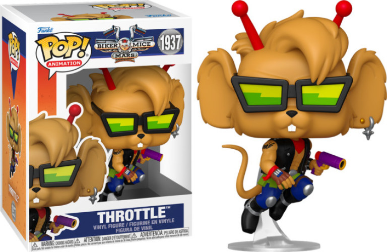 Biker Mice from Mars Funko Pop Vinyl Throttle
